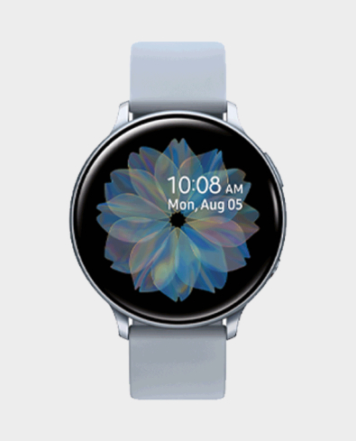 Buy Samsung Galaxy Watch Active 2 44mm Cloud Silver in Qatar AlaneesQatar.Qa