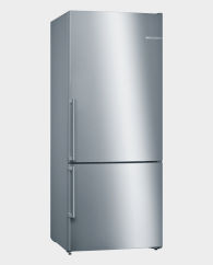Bosch KGN76DI30M Series 6 Free-Standing Fridge-Freezer with Freezer at Bottom Stainless Steel in Qatar