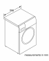 Bosch WAW32560GC Series 8 Front Loader Washing Machine 9 kg White