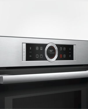 Bosch CMG633BS1M Series 8 Built in Compact Oven with Microwave Function