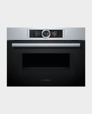 Bosch CMG656BS1M Series 8 Built-in Compact Oven with Microwave Function Stainless Steel in Qatar