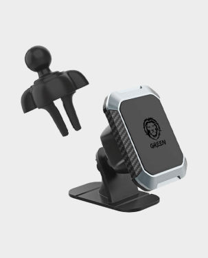 Green 2 in 1 Magnetic Car Phone Holder in Qatar