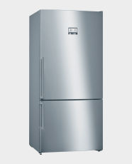 Bosch KGN86AI30M Serie 6 Free Standing Fridge Freezer with Freezer at Bottom 186 x 86cm Stainless Steel (with anti-fingerprint)