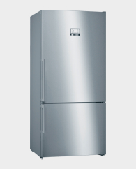 Bosch KGN86AI30M Serie 6 Free Standing Fridge Freezer with Freezer at Bottom 186 x 86cm Stainless Steel (with anti-fingerprint) in Qatar