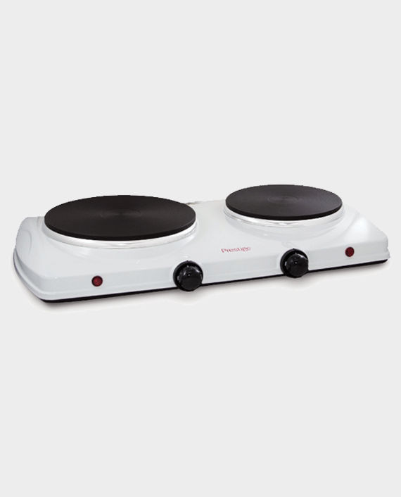 Buy Prestige PR50357 2500W Double Hot Plate White in Qatar AlaneesQatar.Qa