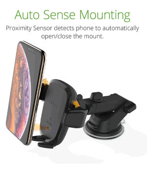 iOttie Hlcrio161 Auto Sense Wireless Automatic Clamping Mount Dash & Windshield