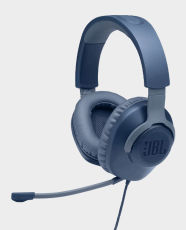 JBL Quantum 100 Wired Over-Ear Gaming Headphones Blue in Qatar