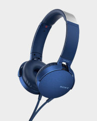 Sony MDR-XB550AP Headphone With Mic Blue in Qatar