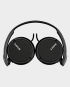Sony MDR-ZX110AP Wired On-Ear Headphone With Mic Black