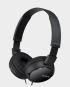 Sony MDR-ZX110AP Wired On-Ear Headphone With Mic Black