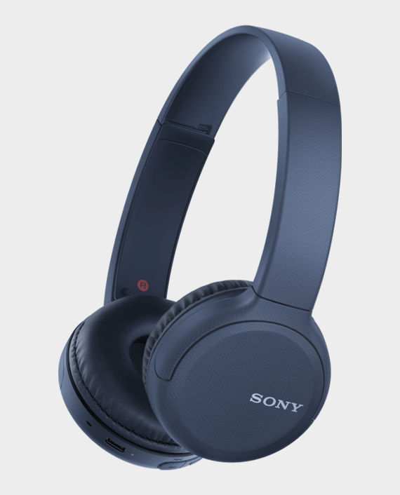 Sony WH-CH510 Wireless On-Ear Headphones – Blue