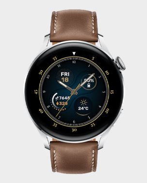 Huawei Watch 3 Classic LTE Stainless Steel Brown