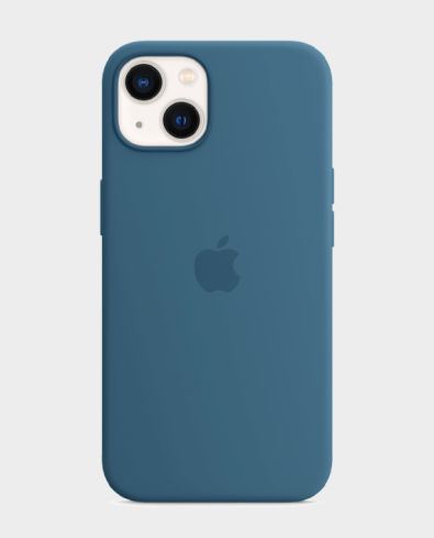 Buy Apple iPhone 13 Silicone Case with MagSafe Blue Jay in Qatar ...