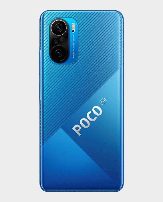 Xiaomi POCO F3 Blue スマホ 保護ケース付き - スマートフォン本体