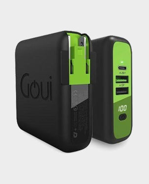 Buy Goui MBALA Qi Power Bank 8000mAh with Wireless Charger 10W and Wall  Charger in Qatar 