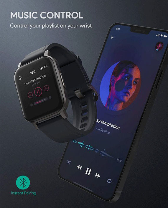 Buy Aukey LS02 Smart Watch in Qatar - AlaneesQatar.Qa