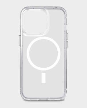 Tech21 Evo Clear Compatible with MagSafe Case for iPhone 13 Pro Max  -Transparent Phone Case with 12ft Multi-Drop Protection