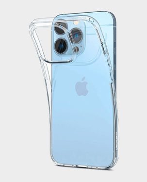 Buy Spigen iPhone 13 Pro Crystal Hybrid Case Crystal Clear in Qatar 