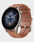 Amazfit GTR 3 Pro Brown Leather in Qatar