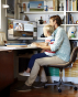 Samsung LS32AM500NMXUE 32 inch Smart Monitor with Mobile Connectivity
