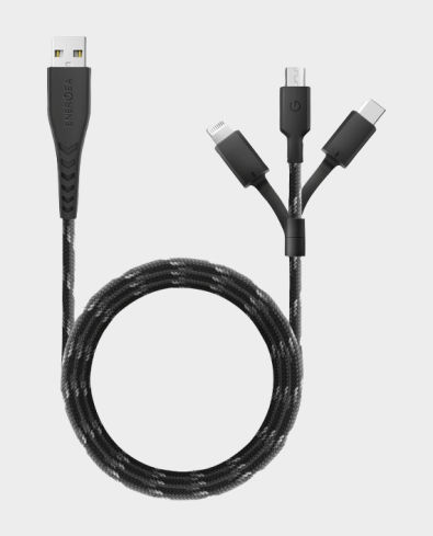 Rolling Square inCharge XL 6-in-1 Multi Charging Cable, Portable USB and  USB-C Cable with 100W Ultra-Fast Charging Power, 10 Ft/3m, Urban Black