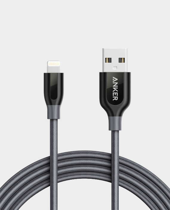 Buy Anker PowerLine+ Lightning Cable 6ft In Qatar - AlaneesQatar.Qa