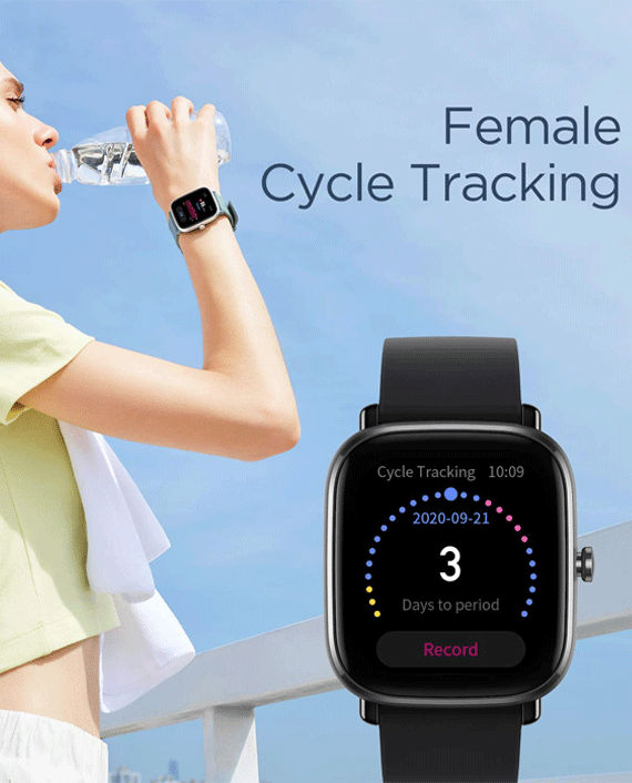 Mini Amazfit Gts New Model Amazfit GTS Smartwatch Midnight Black