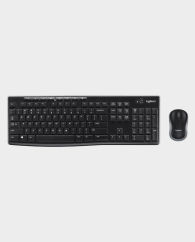 Logitech MK270 Wireless Keyboard and Mouse Combo (Arabic) Black
