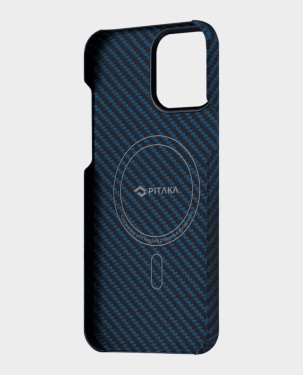 Buy Pitaka iPhone 13 Pro Max MagEZ Case Black/Blue (Twill) in