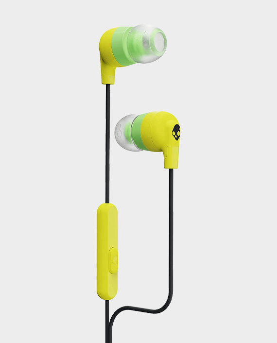 Skullcandy Ink’d+ S2IMY-N746 Earbuds with Microphone – Yellow