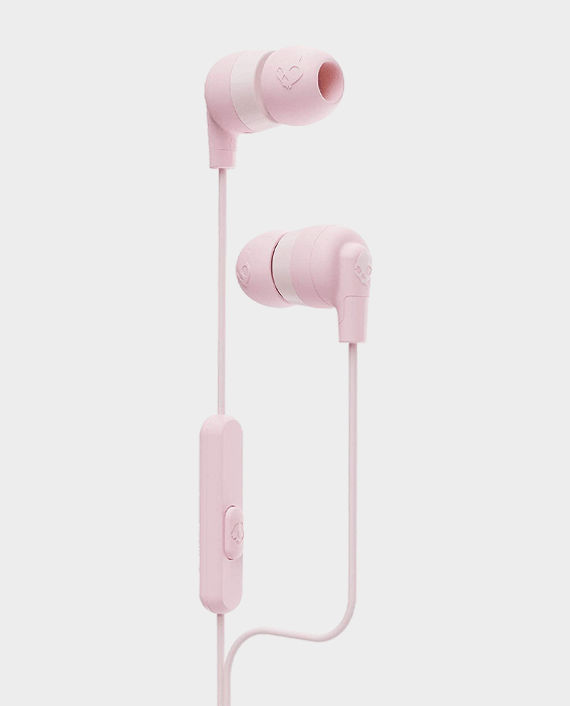 Skullcandy Ink’d+ S2IMY-M691 Earbuds with Microphone – Pink
