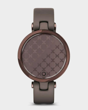 Garmin 010-02384-B0 Lily Classic Smartwatch Bezel Paloma Case and Italian Leather Band