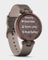 Garmin 010-02384-B0 Lily Classic Smartwatch Bezel Paloma Case and Italian Leather Band