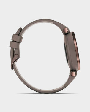 Garmin 010-02384-B0 Lily Classic Smartwatch Bezel Paloma Case and Italian Leather Band