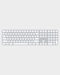 Apple Magic Keyboard with Touch ID and Numeric Keypad for iMac Silicon MK2C3 Silver in Qatar