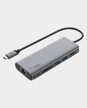 Belkin AVC008btSGY Connect USB-C 6-in-1 Multiport Adapter