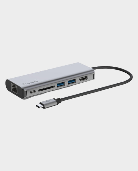 Chrono - Hub USB C, hub USB C 6 en 1 avec Ethernet, adaptateur
