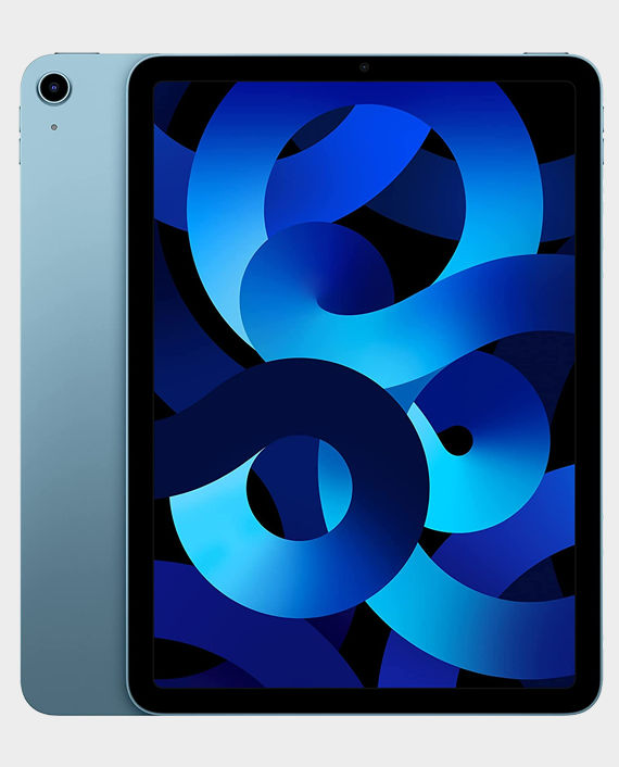 Buy Apple iPad Air M1 2022 5th Gen 10.9 Inch WiFi 256GB Blue in Qatar