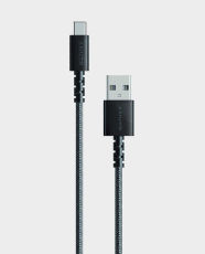 Anker PowerLine Select+ USB-A to USB-C 2.0 6ft Braided Nylon Cable A8023H11 (Black)