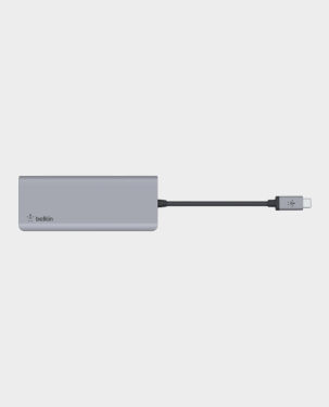 Belkin CONNECT AVC009btSGY USB-C 7-in-1 Multiport Hub Adapter