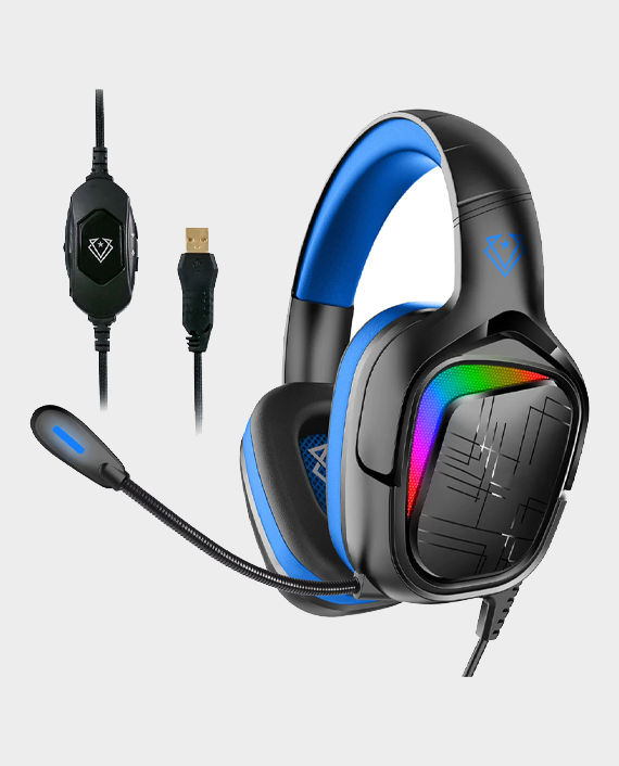 Vertux Miami High Performance 7.1 Stereo Sound Pro Gaming Headset – Blue