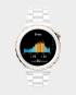 Buy Huawei Watch GT 3 Pro 43mm 32MB 4GB Gold Bezel White Ceramic Case ...