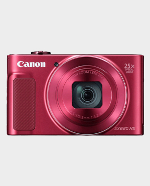 Buy Canon PowerShot SX620 HS Digital Camera Red in Qatar