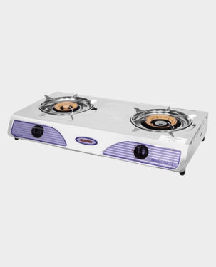 Geepas GK73 Double Gas Burner with Auto Ignition System