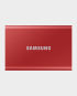 Samsung MU-PC1T0R/WW T7 Portable SSD USB 3.2 1TB Red in Qatar