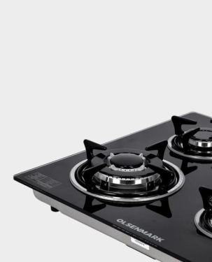 Olsenmark OMCH1823 2-in-1 Gas Hob 4 Burner 8mm