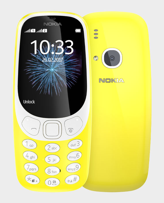 Nokia 3310 DS 2G – Yellow