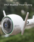 Ezviz CS-C3N-A0-3G2WFL1 2.8mm Night Vision Outdoor Smart Wi-FI Camera