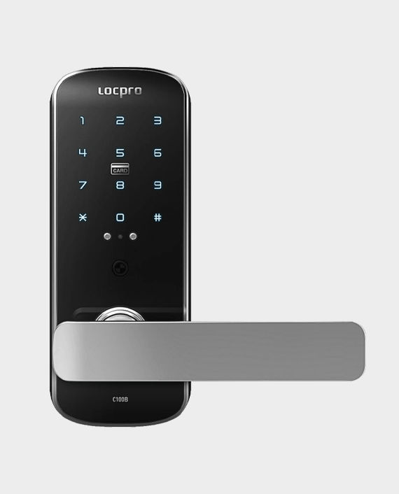 Buy LOCPRO C100B 3 Way Access Smart Door Lock in Qatar AlaneesQatar.Qa