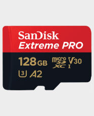 SanDisk Extreme PRO microSDXC UHS-I Memory Card 128GB (200MB/s) in Qatar